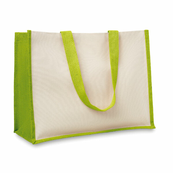 Jute/Canvas Shopper