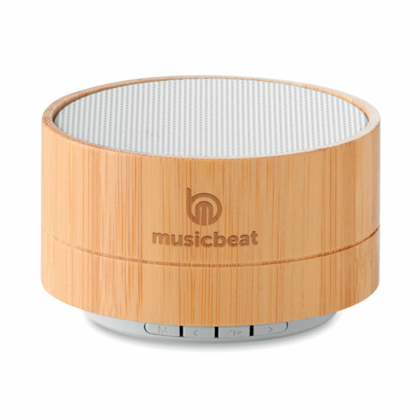 Speaker wireless in bamboo