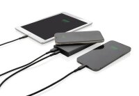 Terra 10.000mAh 18W Powerbank aus RCS  Alu, 10W Wireless grau