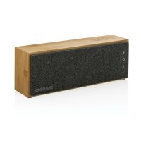 Speaker wireless 10W Wynn in bambù marrone