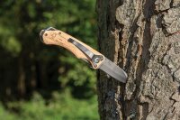 Outdoormesser aus Holz braun