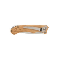 Coltello outdoor in legno marrone