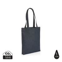 Shopper in denim riciclato Impact AWARE™ blu