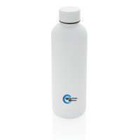 Bottiglia termica in acciaio inox Impact 500ml bianco