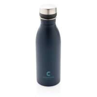 Bottiglia in acciaio inossidabile deluxe 500ml blu navy