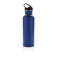 Deluxe Sportflasche aus Edelstahl blau