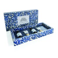 Deluxe-Geschenkbox - Relax Refresh Recharge blau, grau