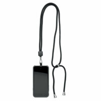 RPET-Lanyard Schwarz