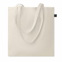 Shopper in cotone Fairtrade Beige