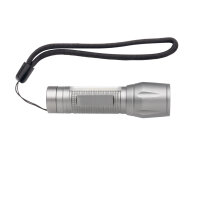 Torcia LED 3W con COB grigio