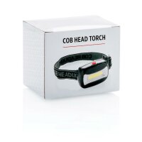 Torcia frontale COB nero