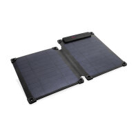 Solarpulse 10W tragbares Solarmodul aus RCS rPlastik schwarz