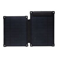 Pannello solare portatile da 10W Solarpulse nero