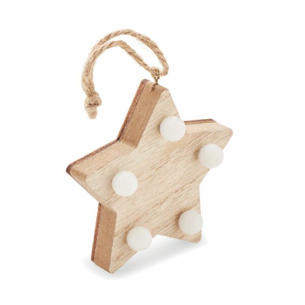 Albero in legno con luci Legno