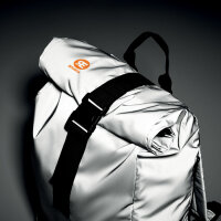 Reflektierender Rucksack Mattsilber