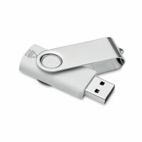 USB 16G recycelter ABS Weiß