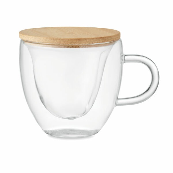 Tazza in vetro borosilicato Trasparente