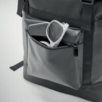 Rolltop-Rucksack 50C-Plane Schwarz