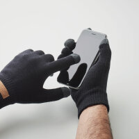 Touchscreen Handschuhe RPET Schwarz