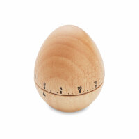 Timer a forma di uovo in legno Legno