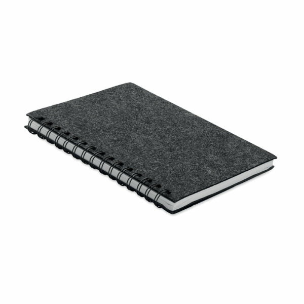 Notebook A5 RPET Grigio Pietra