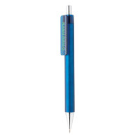 Penna X8 in metallo blu