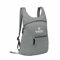 Borsa sportiva pieghevole Argento Opaco