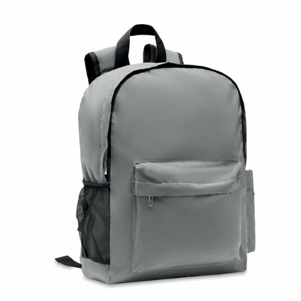 Reflektierender Rucksack 190T Mattsilber