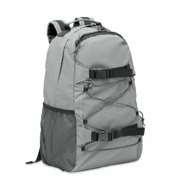 Reflektierender Rucksack 190T Mattsilber