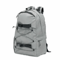 Reflektierender Rucksack 190T Mattsilber