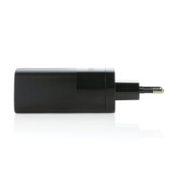 Caricatore da parete USB a 3 porte Philips 65W ultra rapido nero