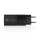 Caricatore da parete USB a 3 porte Philips 65W ultra rapido nero