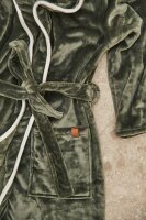 Lussuosa vestaglia VINGA Louis in RPET GRS, taglia S-M