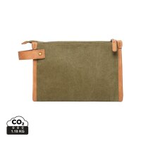 Cosmetic bag VINGA Bosler in canvas riciclato GRS