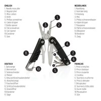 Solid Multitool mit Karabiner