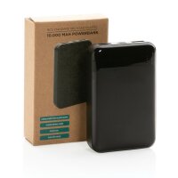 Powerbank da 10.000 mAh in plastica riciclata RCS