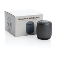 Mini speaker wireless in alluminio