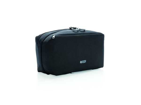 Beauty case Swiss Peak senza PVC nero