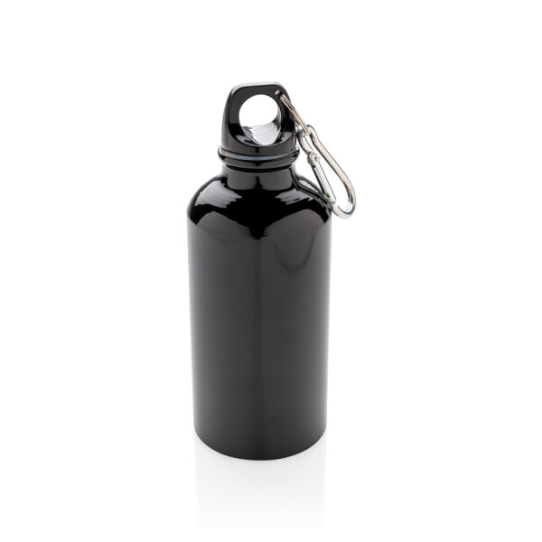 Aluminium Sportflasche mit Karabiner