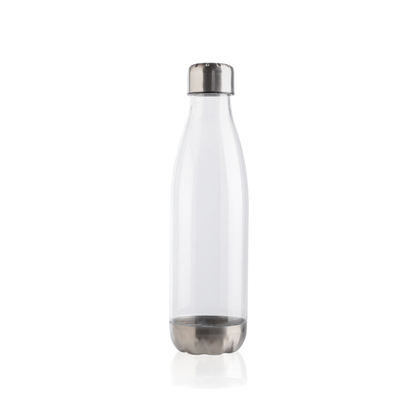 Auslaufsichere Trinkflasche mit Stainless-Steel-Deckel