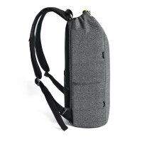 Urban schnitthemmender Anti-Diebstahl-Rucksack grau, schwarz