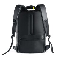 Urban schnitthemmender Anti-Diebstahl-Rucksack grau, schwarz