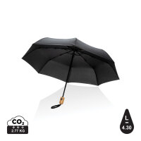 Mini ombrello bambù apri/chiudi 21" rPET 190T...