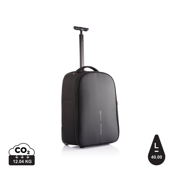 Bobby Rucksack Trolley schwarz, grau