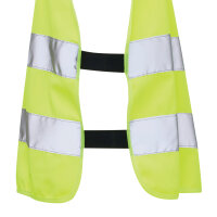 Gilet di sicurezza in PET riciclato GRS 3-6 anni giallo