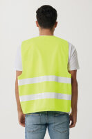 Gilet di sicurezza in PET riciclato GRS giallo