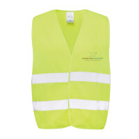 Gilet di sicurezza in PET riciclato GRS giallo