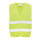 Gilet di sicurezza in PET riciclato GRS giallo