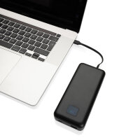 Powerbank da 20000mAh 65W Gridlay per PC nero