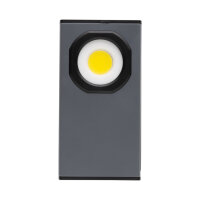 Gear X USB-Taschenlampe aus RCS rKunststoff mit 260 Lumen grau, schwarz